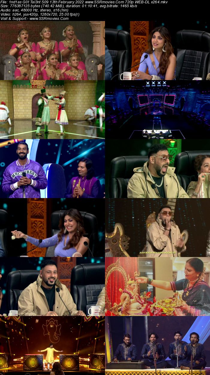 Indias Got Talent S09 13th February 2022 720p 480p WEB-DL x264 300MB Download