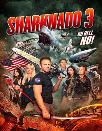 Sharknado 3: Oh Hell No! 2015 English 720p BluRay 1GB ESubs