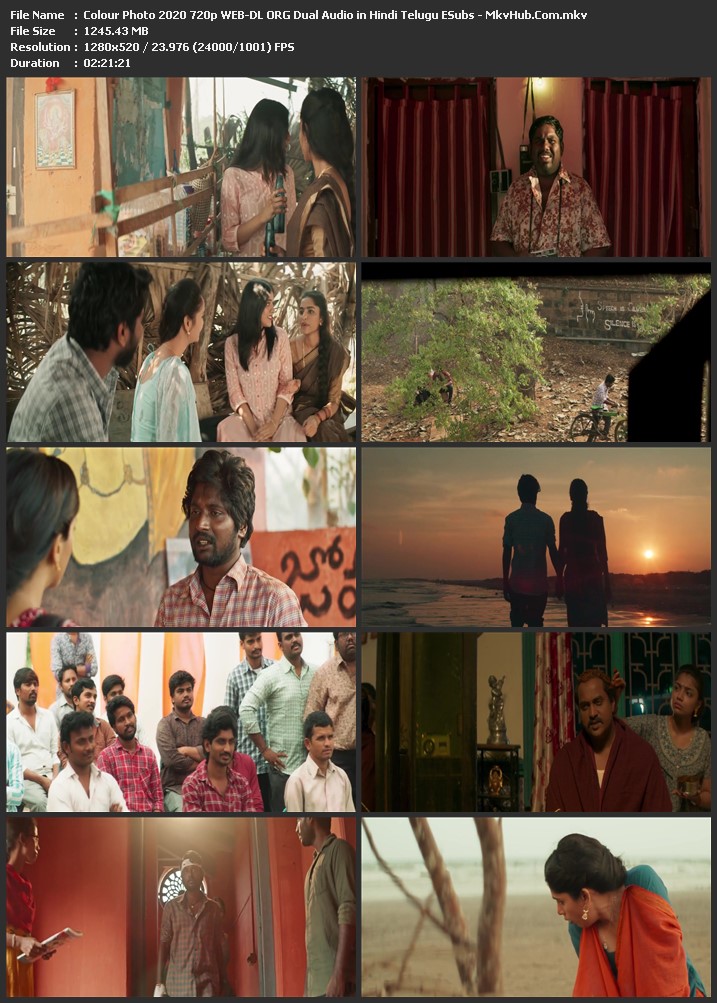 Colour Photo 2020 Dual Audio [Hindi-Telugu] 720p WEB-DL 1.2GB Download