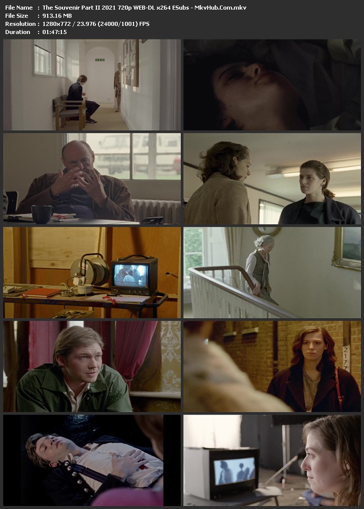 The Souvenir: Part II 2021 English 720p WEB-DL 950MB Download