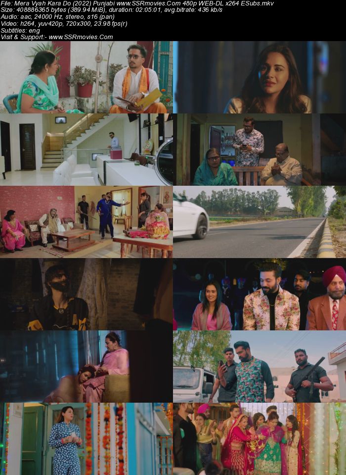 Mera Vyah Kara Do 2022 Punjabi 1080p 720p 480p WEB-DL x264 ESubs Full Movie Download