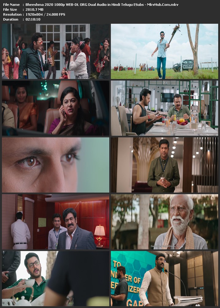 Bheeshma 2020 Telugu 1080p WEB-DL 2.8GB Download