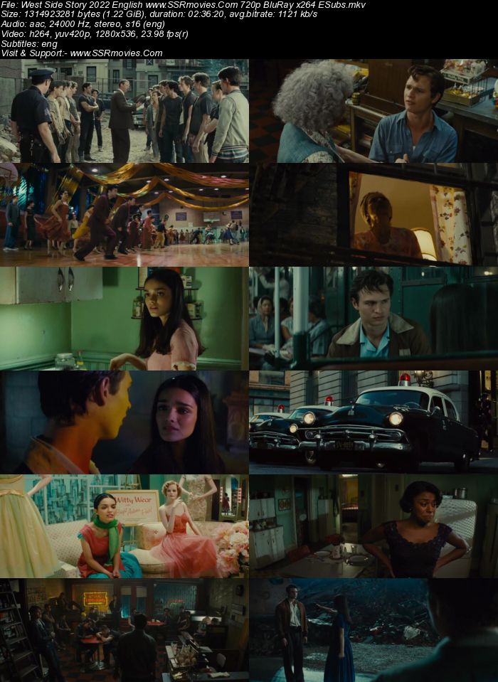 West Side Story 2022 English 720p 480p WEB-DL x264 ESubs Full Movie Download