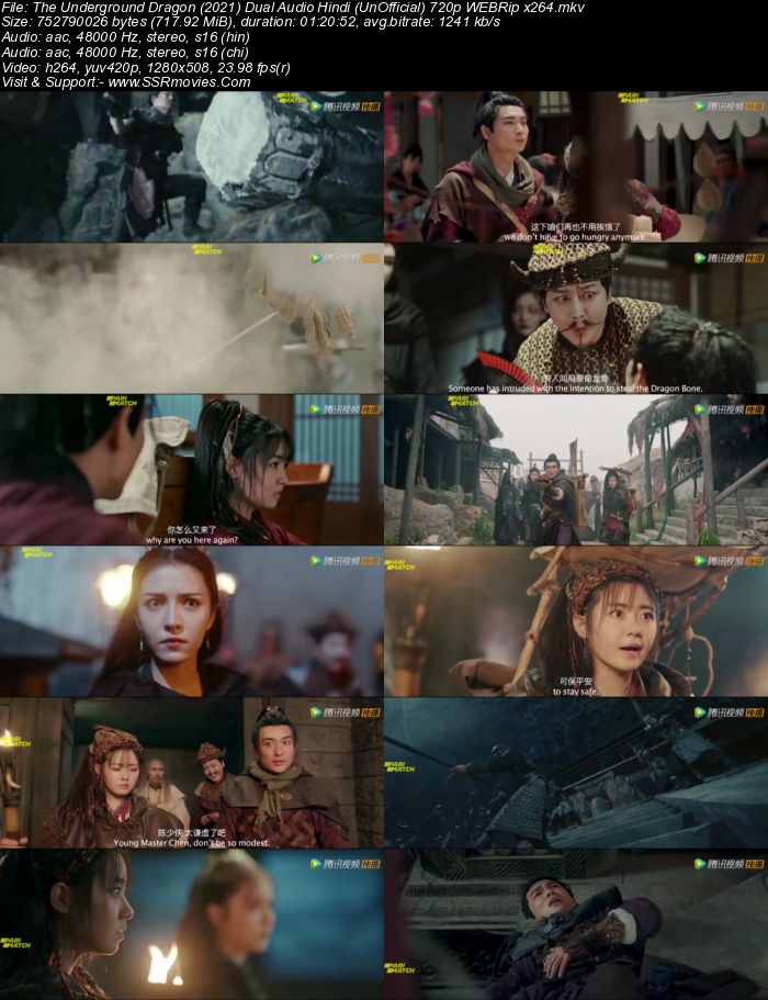 Xie Mountain: The Underground Dragon 2021 Dual Audio Hindi [UnOfficial] 720p 480p WEBRip x264 ESubs Full Movie Download