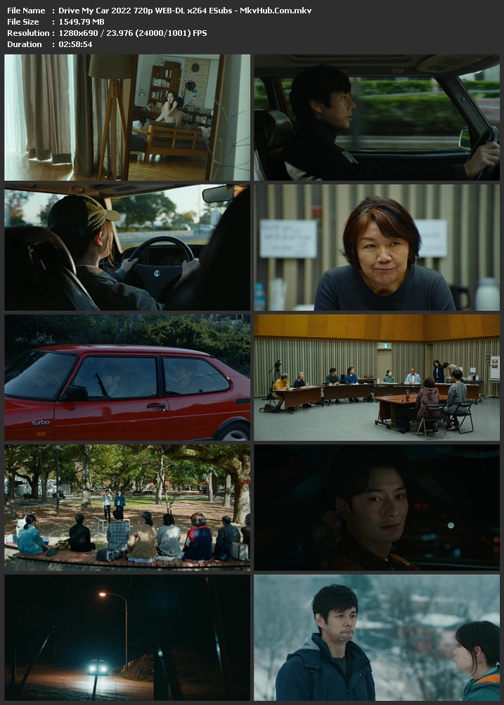 Drive My Car 2022 Japanese 720p WEB-DL 1.5GB Download