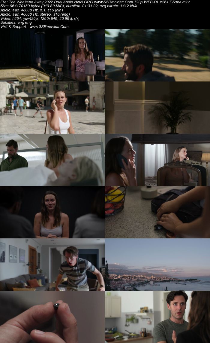 The Weekend Away 2022 Dual Audio Hindi ORG 1080p 720p 480p WEB-DL x264 ESubs Full Movie Download