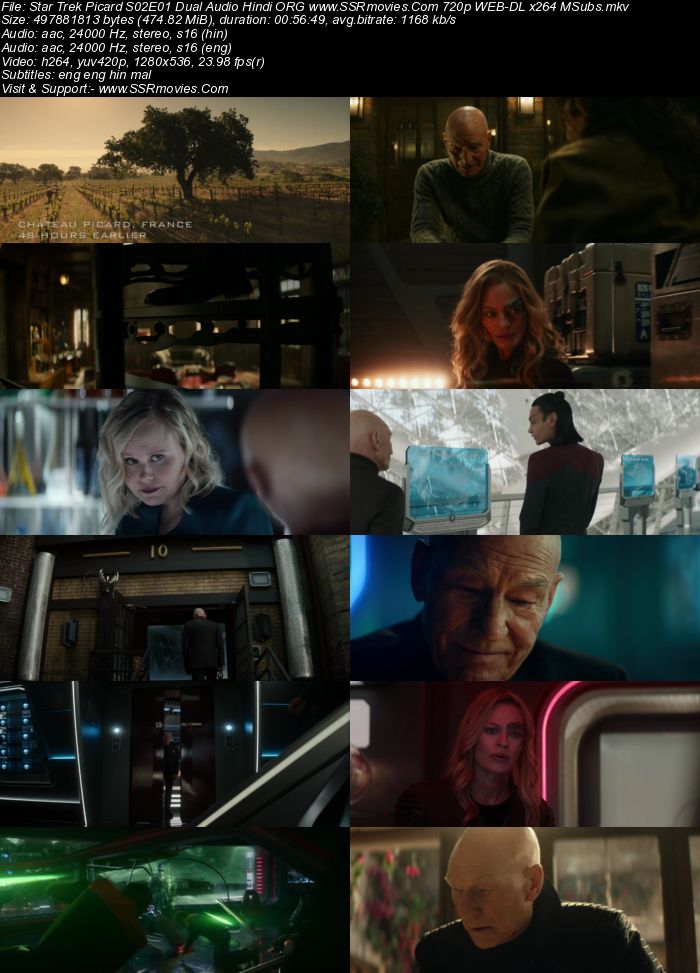 Star Trek: Picard 2022 S02 Complete Dual Audio Hindi ORG 720p WEB-DL x264 ESubs Download