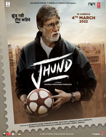 Jhund 2021 Hindi 1080p 720p 480p Pre-DVDRip x264 ESubs Full Movie Download