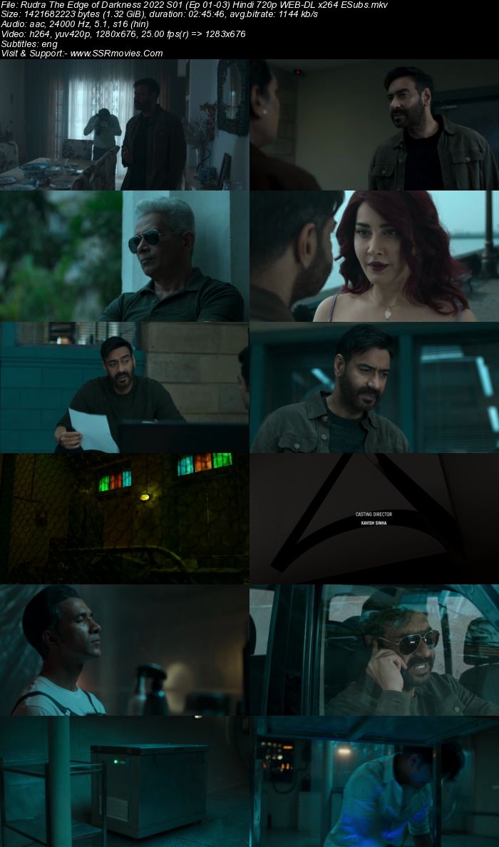 Rudra: The Edge of Darkness 2022 S01 Complete Hindi 720p 480p WEB-DL x264 ESubs Download
