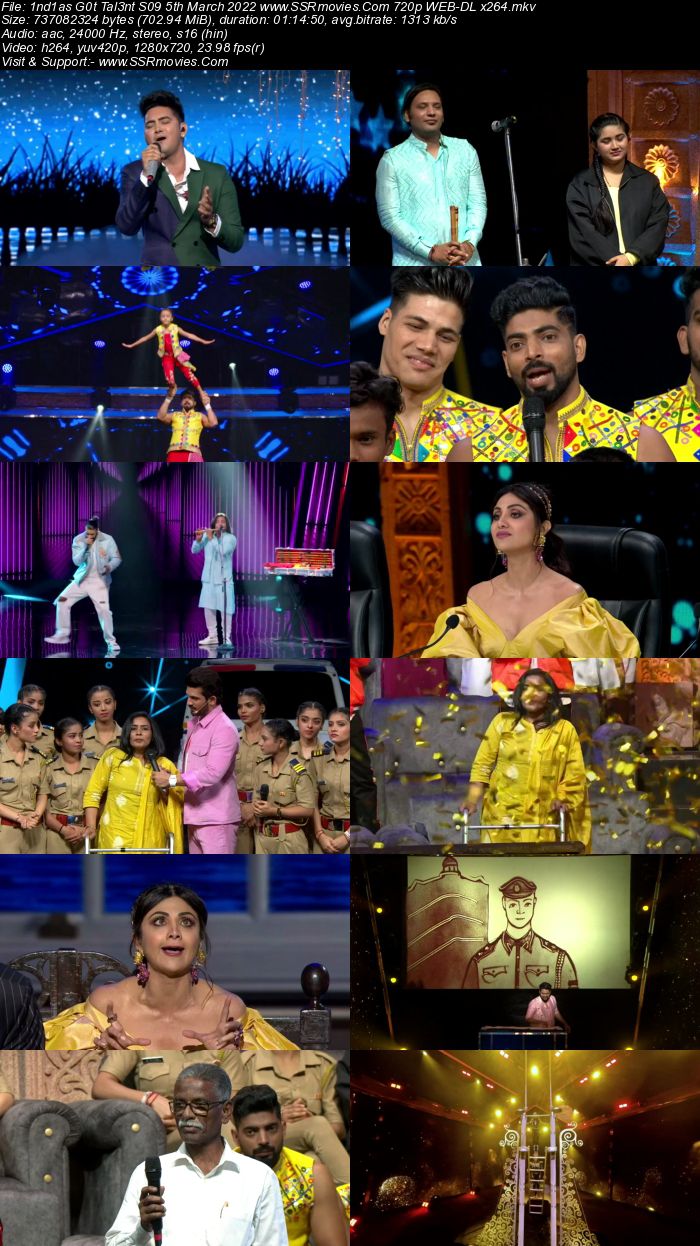 Indias Got Talent S09 5th March 2022 720p 480p WEB-DL x264 300MB Download