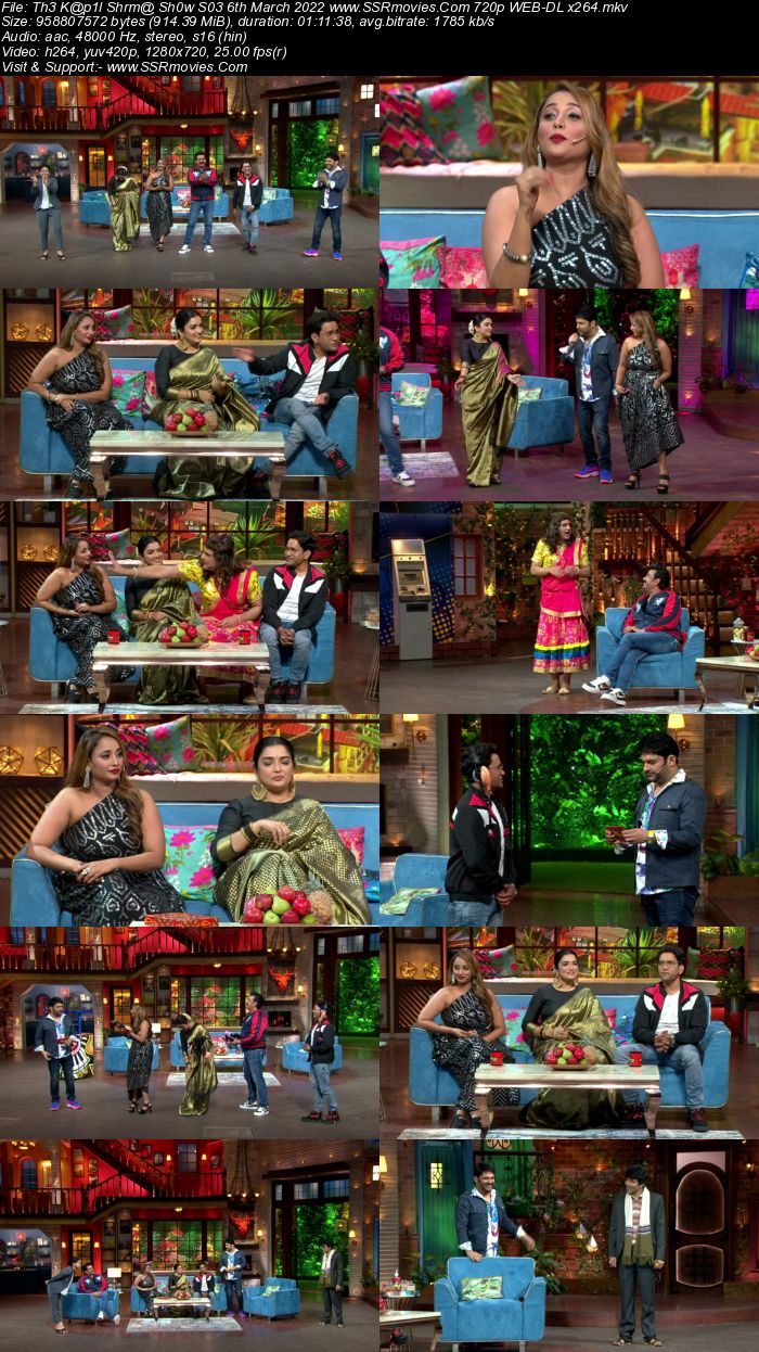 The Kapil Sharma Show S03 6th March 2022 720p 480p WEB-DL 750MB Download