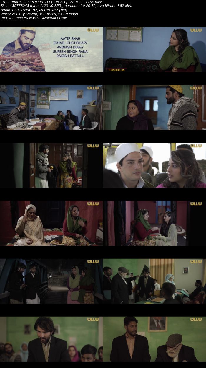 Lahore Diaries (Part-2) 2022 Hindi S01 Complete ULLU 720p WEB-DL 500MB Download