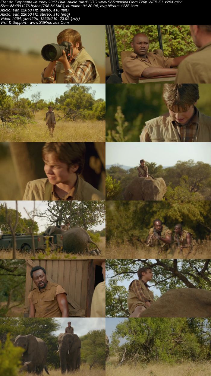 An Elephant's Journey 2017 Dual Audio Hindi ORG 720p 480p WEB-DL x264 800MB Full Movie Download