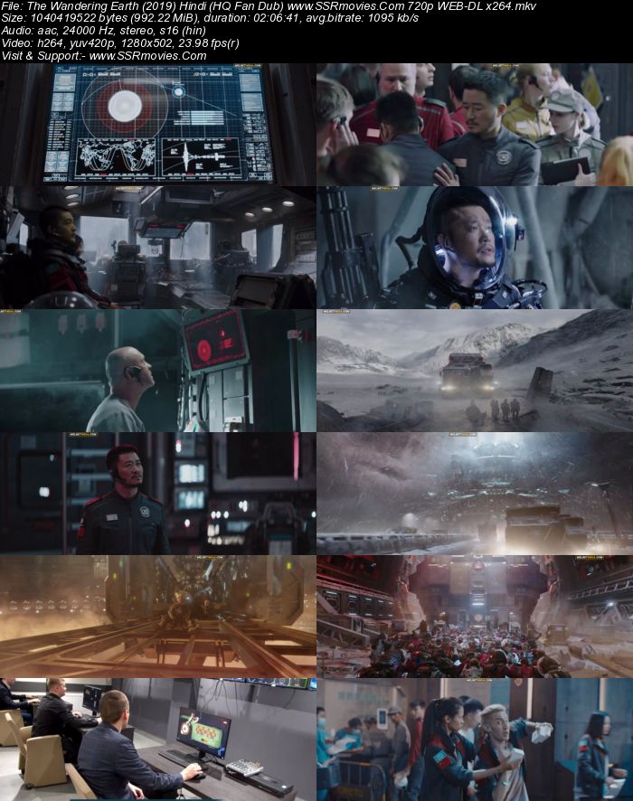 The Wandering Earth 2019 Hindi (HQ Dub) 720p 480p WEB-DL x264 ESubs Full Movie Download