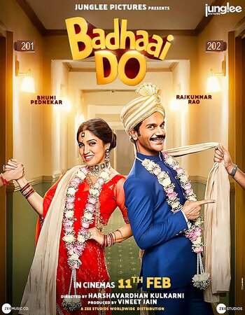 Badhaai Do 2022 Hindi 1080p 720p 480p WEB-DL x264 ESubs Full Movie Download