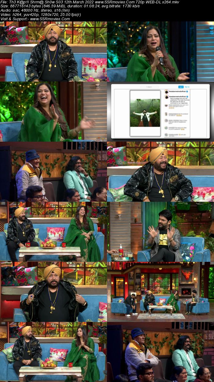The Kapil Sharma Show S03 12th March 2022 720p 480p WEB-DL 750MB Download