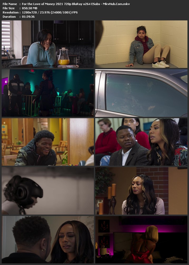 For the Love of Money 2021 English 720p BluRay 850MB Download