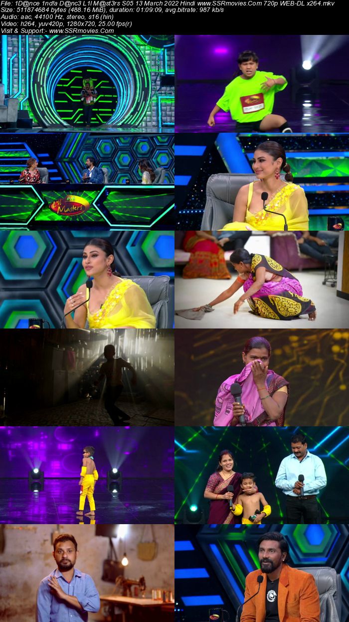 Dance India Dance Lil Masters S05 13 March 2022 720p 480p WEB-DL x264 450MB Download