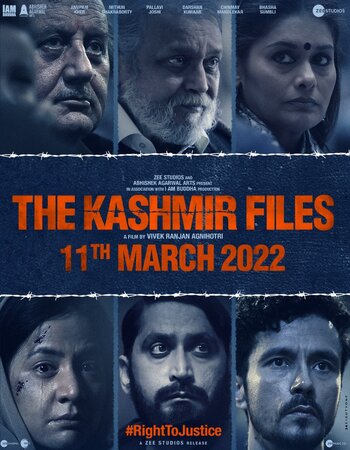 The Kashmir Files 2022 Hindi 1080p HQ Pre-DVDRip 4GB Download