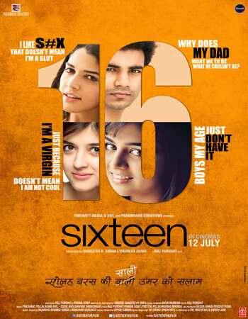 Sixteen 2013 Hindi 720p 480p WEB-DL x264 1.2GB Full Movie Download