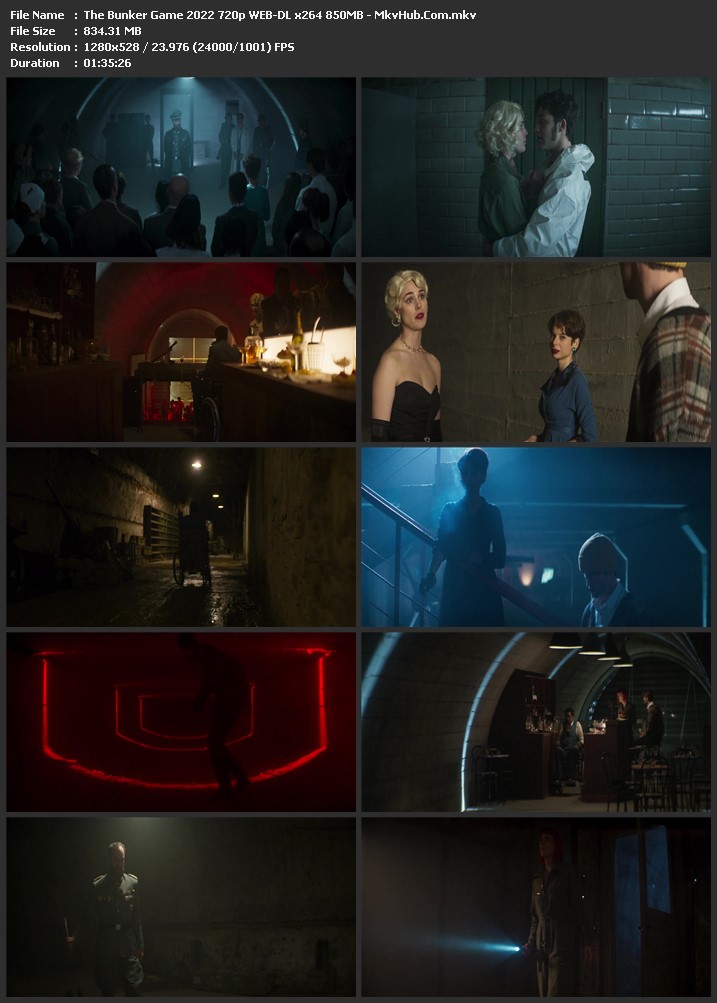 The Bunker Game 2022 English 720p WEB-DL 850MB Download