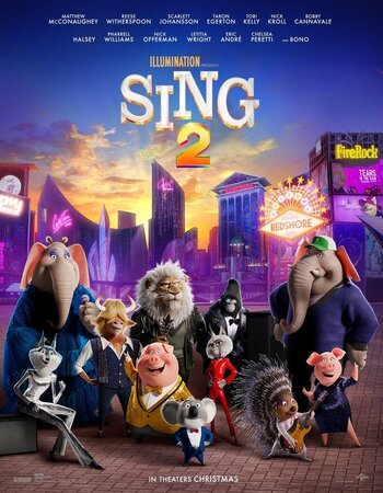 Sing 2 2021 Dual Audio Hindi ORG 1080p 720p 480p WEB-DL x264 ESubs Full Movie Download