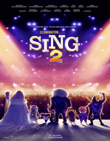 Sing 2 2021 Dual Audio [Hindi-English] 1080p WEB-DL 1.9GB ESubs