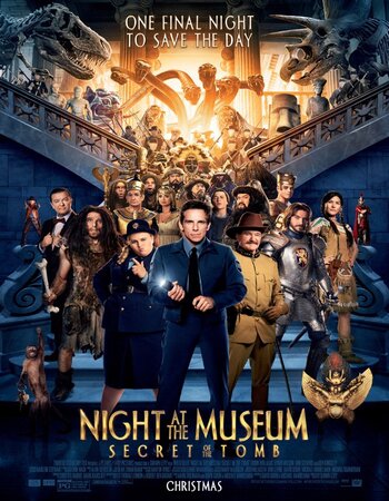 Night at the Museum: Secret of the Tomb 2014 Dual Audio [Hindi-English] 1080p BluRay 1.7GB ESubs