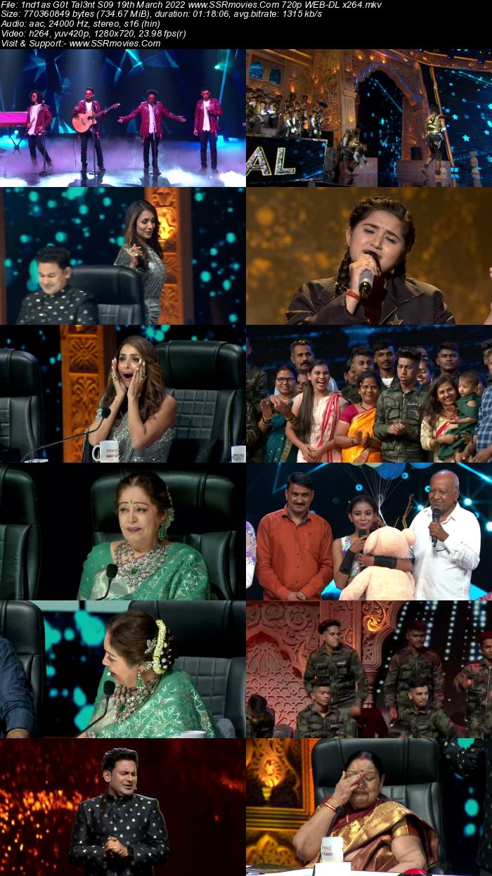 Indias Got Talent S09 19th March 2022 720p 480p WEB-DL x264 300MB Download