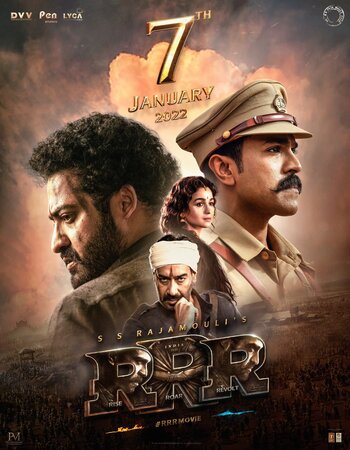 RRR 2022 Tamil 1080p 720p 480p Pre-DVDRip x264 ESubs Full Movie Download