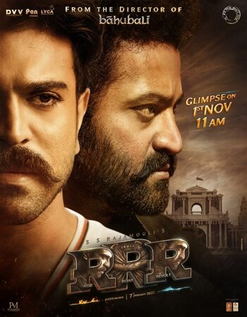 RRR 2022 Telugu 1080p 720p 480p Pre-DVDRip x264 ESubs Full Movie Download