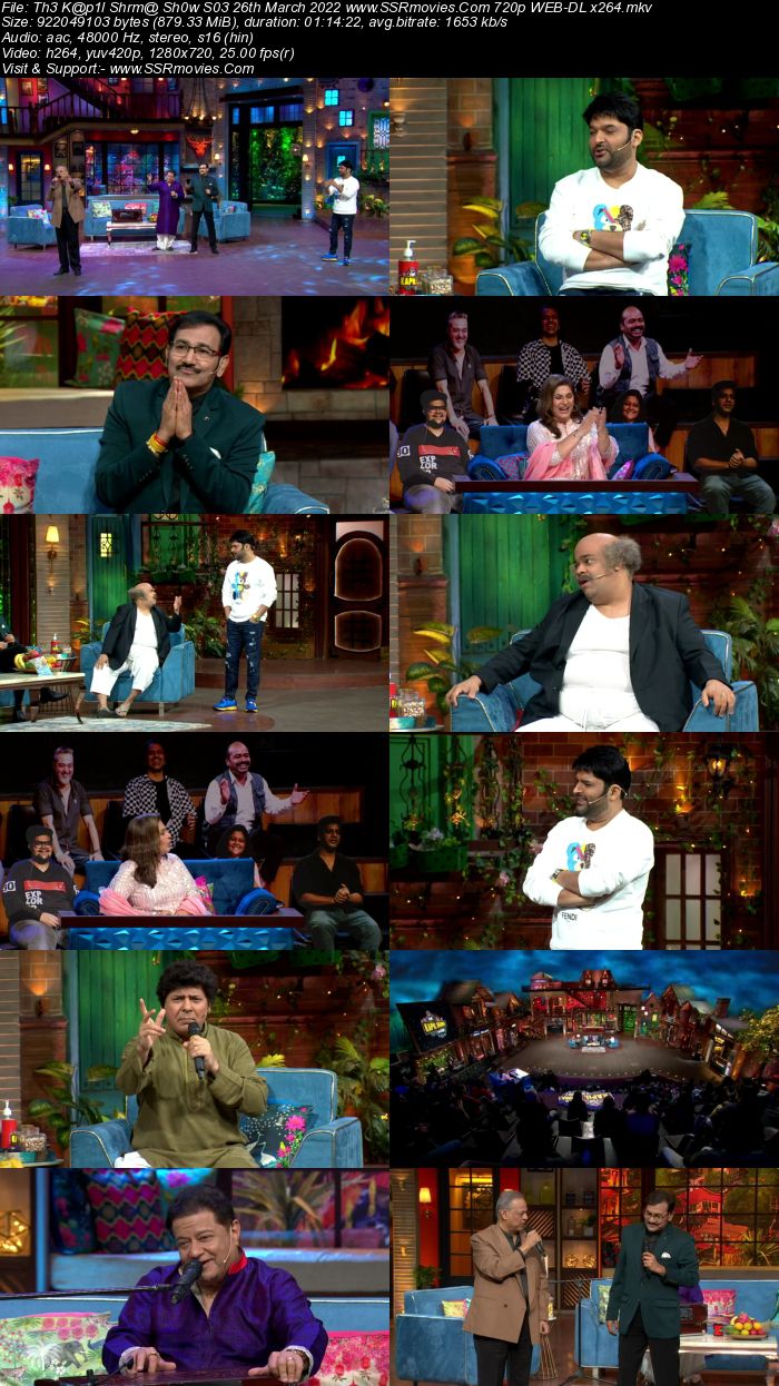 The Kapil Sharma Show S03 26th March 2022 720p 480p WEB-DL 750MB Download