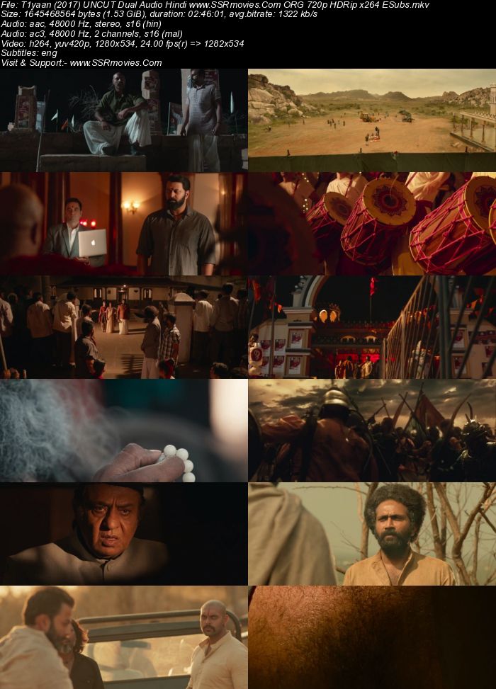 Tiyaan 2017 Dual Audio Hindi ORG 1080p 720p 480p WEB-DL x264 ESubs Full Movie Download