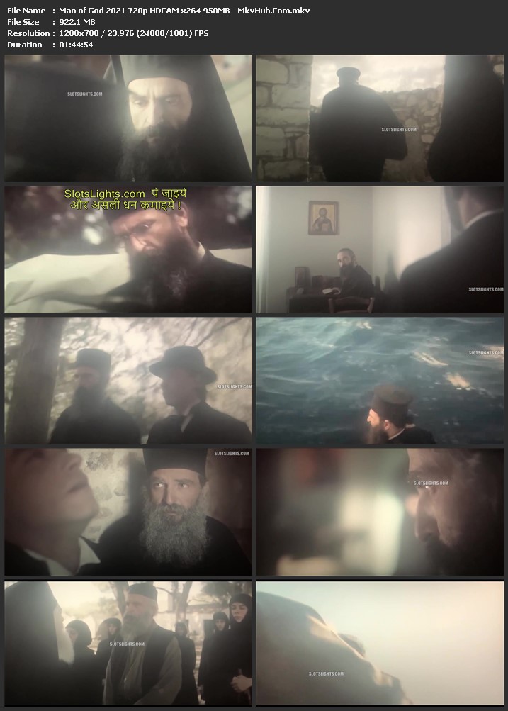 Man of God 2021 English 720p HDCAM 950MB Download