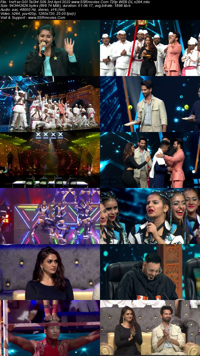 Indias Got Talent S09 3rd April 2022 720p 480p WEB-DL x264 300MB Download