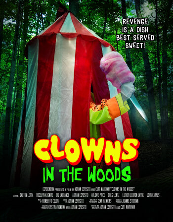 Clowns in the Woods 2021 English 720p WEB-DL 800MB Download