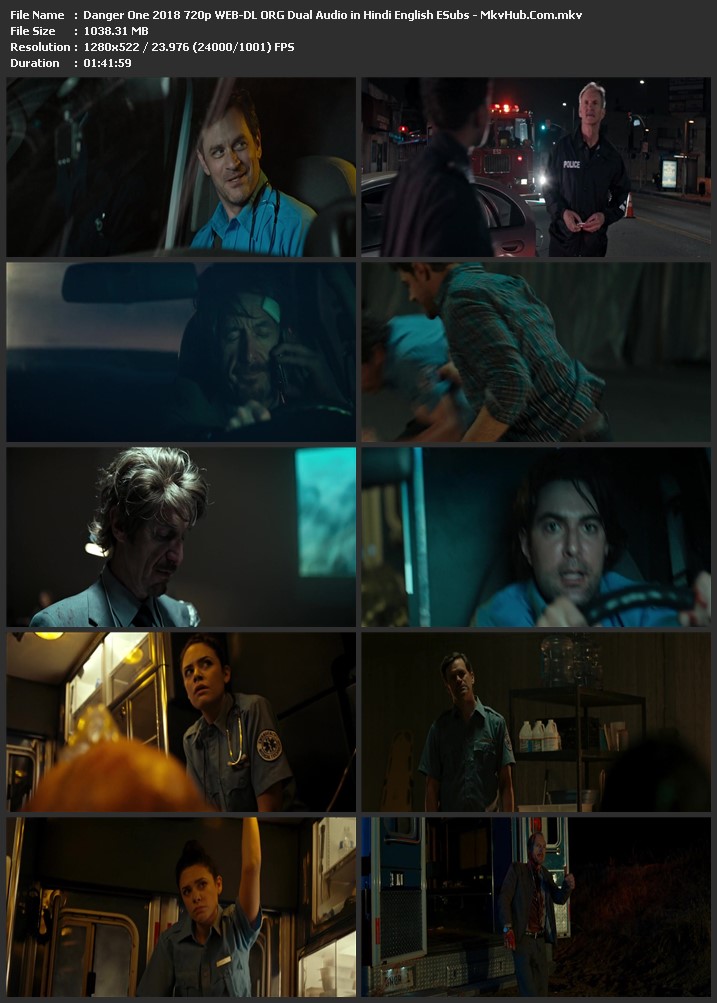 Danger One 2018 Dual Audio [Hindi-English] 720p WEB-DL 1GB Download