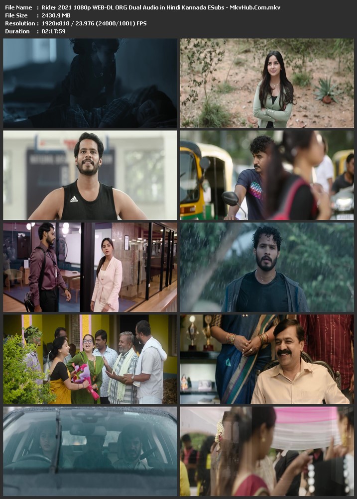 Rider 2021 Dual Audio [Hindi-Kannada] 1080p WEB-DL 2.4GB Download