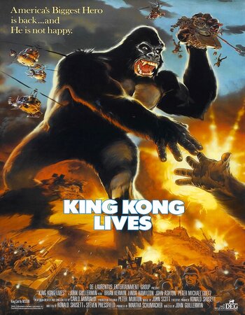 King Kong Lives 1986 Dual Audio Hindi ORG 720p 480p WEB-DL x264 ESubs Full Movie Download