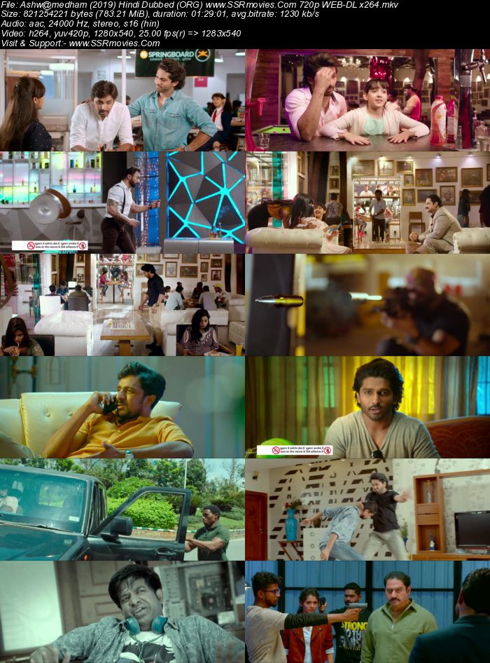 ASHWAMEDHAM 2019 Hindi Dubbed 1080p 720p 480p WEB-DL x264 750MB Full Movie Download