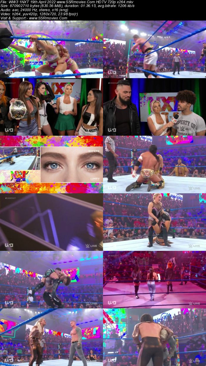 WWE NXT 2.0 19th April 2022 480p 720p HDTV Download