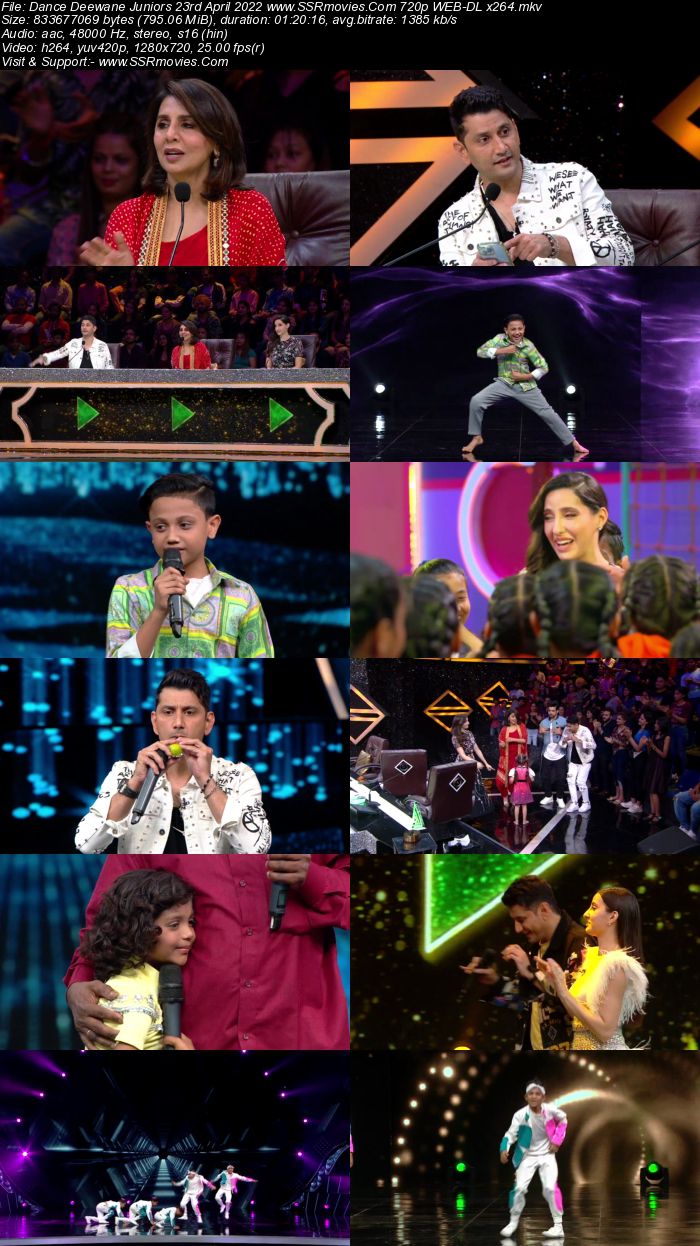 Dance Deewane Juniors 23rd April 2022 720p 480p WEB-DL x264 800MB Download