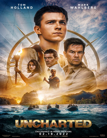 Uncharted 2022 English ORG 1080p 720p 480p WEB-DL x264 ESubs Full Movie Download