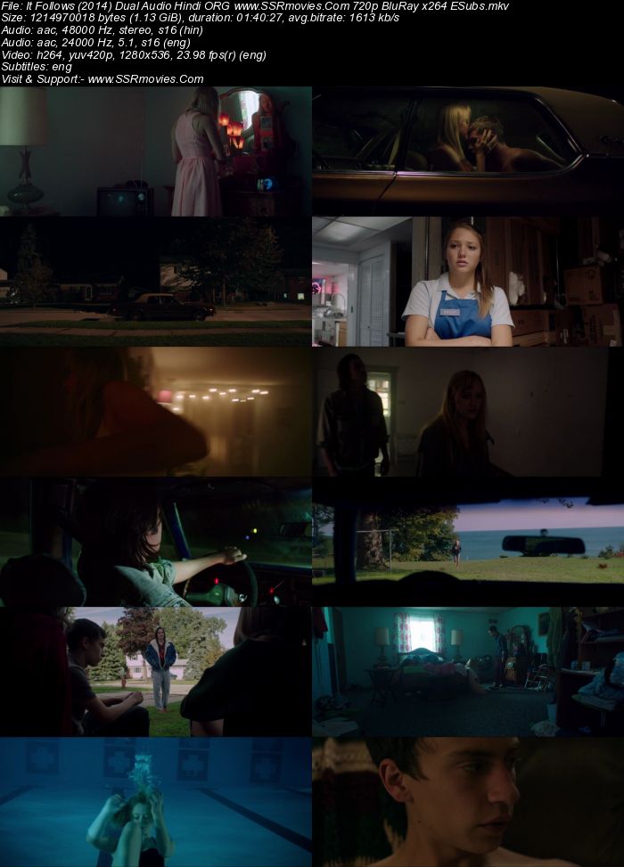 It Follows 2014 Dual Audio Hindi ORG 1080p 720p 480p BluRay x264 ESubs Full Movie Download