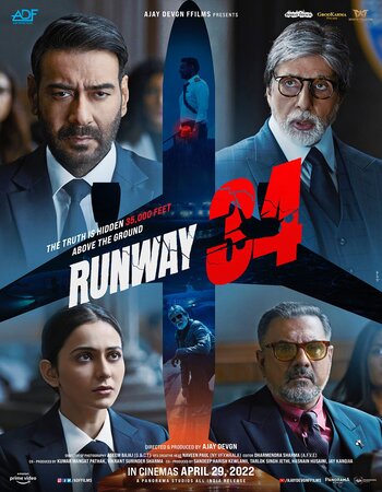 Runway 34 2022 Hindi 720p HQ Pre-DVDRip 1GB Download