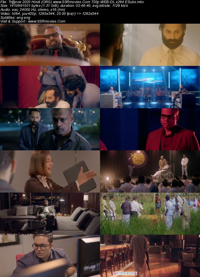 Trance 2020 Hindi 1080p 720p 480p WEB-DL x264 ESubs Full Movie Download
