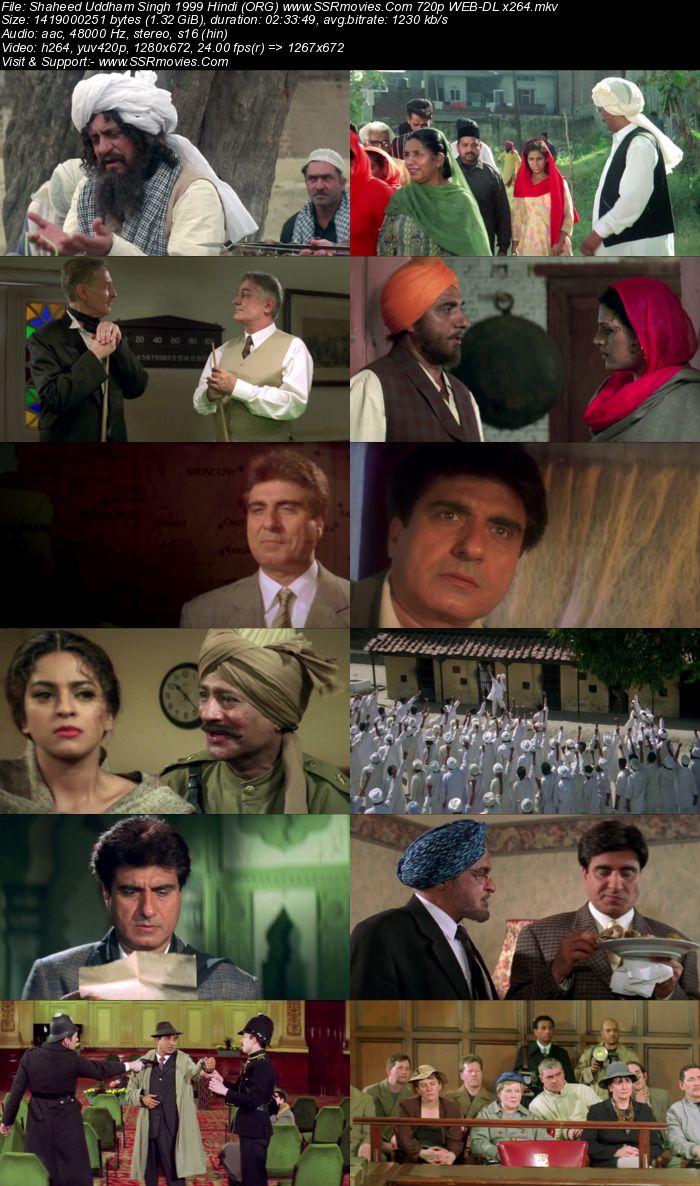 Shaheed Uddham Singh: Alais Ram Mohammad Singh Azad 2000 Hindi 720p 480p WEB-DL x264 ESubs Full Movie Download