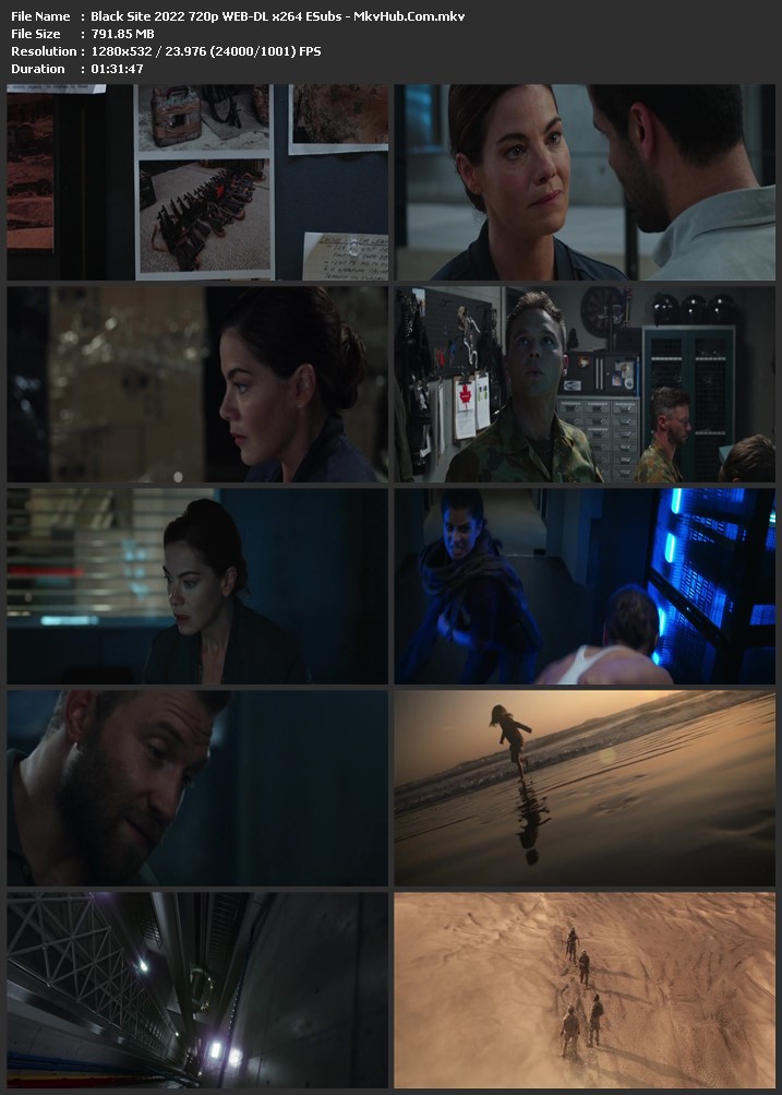 Black Site 2022 English 720p WEB-DL 800MB Download