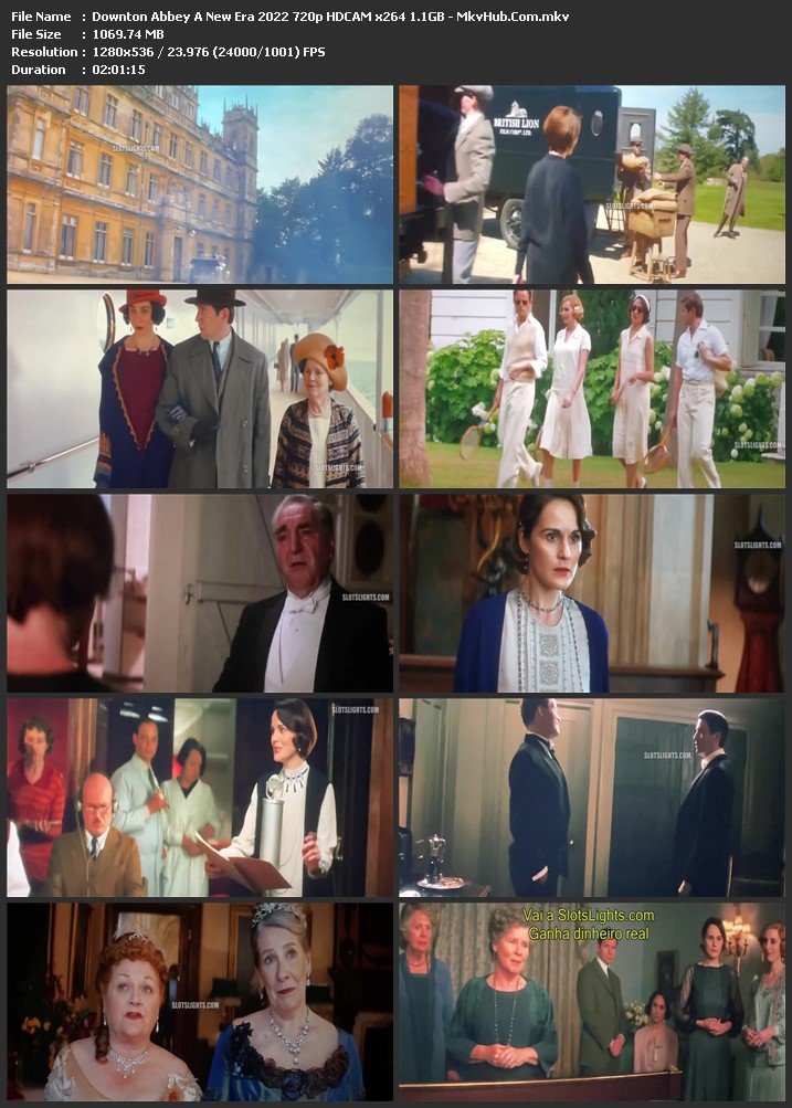 Downton Abbey: A New Era 2022 English 720p HDCAM 1.1GB Download