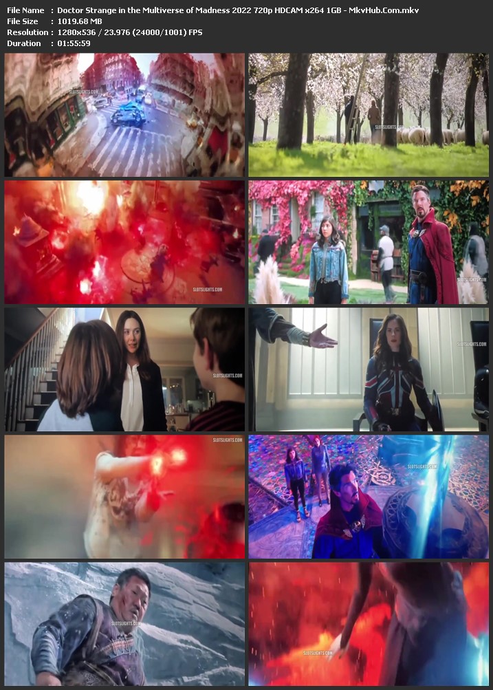 Doctor Strange in the Multiverse of Madness 2022 English 720p HDCAM 1GB Download